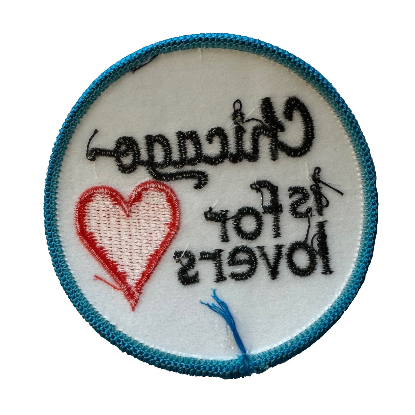 Chicago is for Lovers Vintage Patch