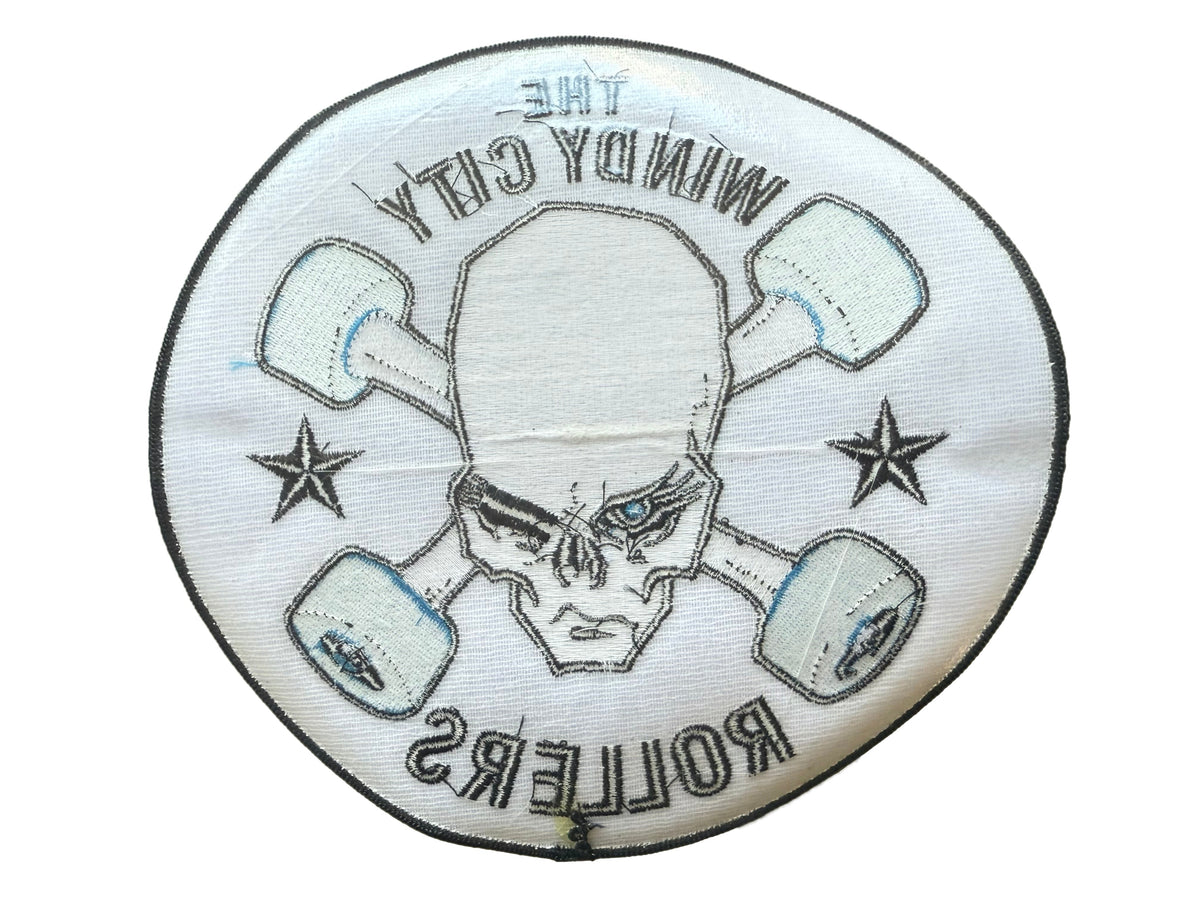 Large Windy City Rollers Chicago Roller Derby Vintage Patch