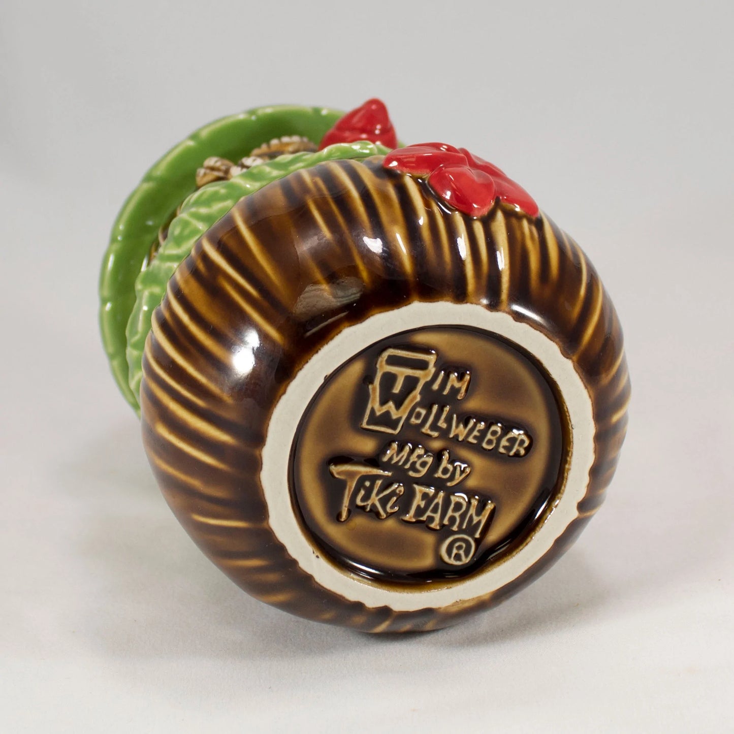 Coconut Snowman Tiki Mug