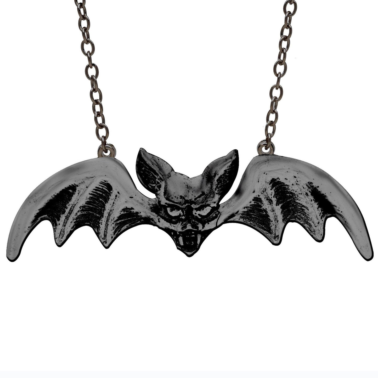 Bat Pendant Black