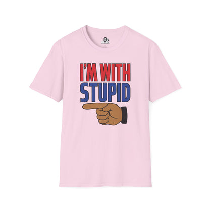 I'm with Stupid Light T-Shirt
