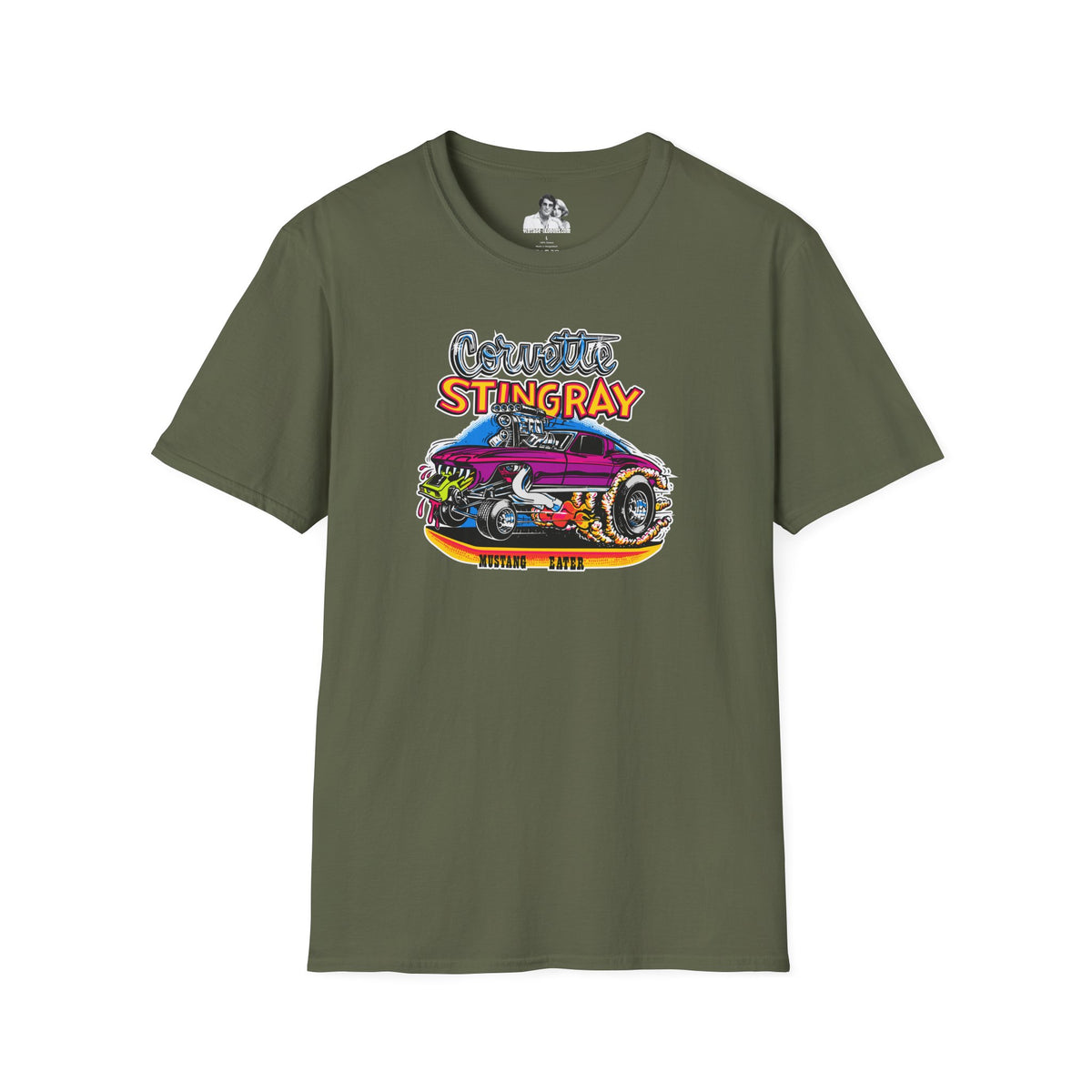 Corvette Stingray Mustang Eater Dark T-Shirt
