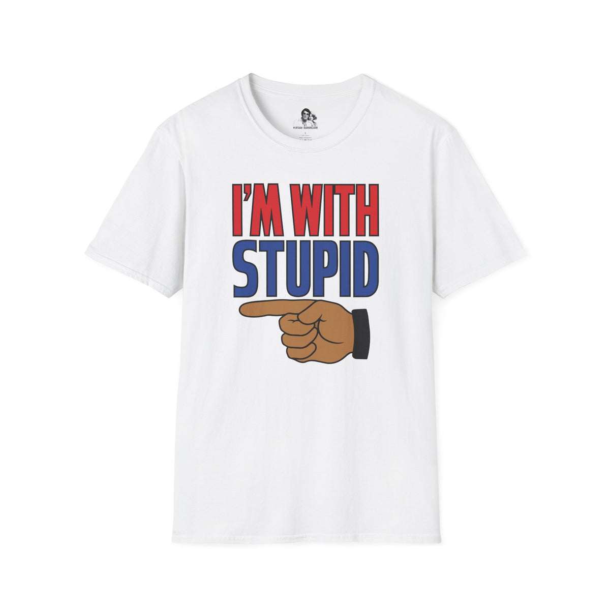 I'm with Stupid Light T-Shirt