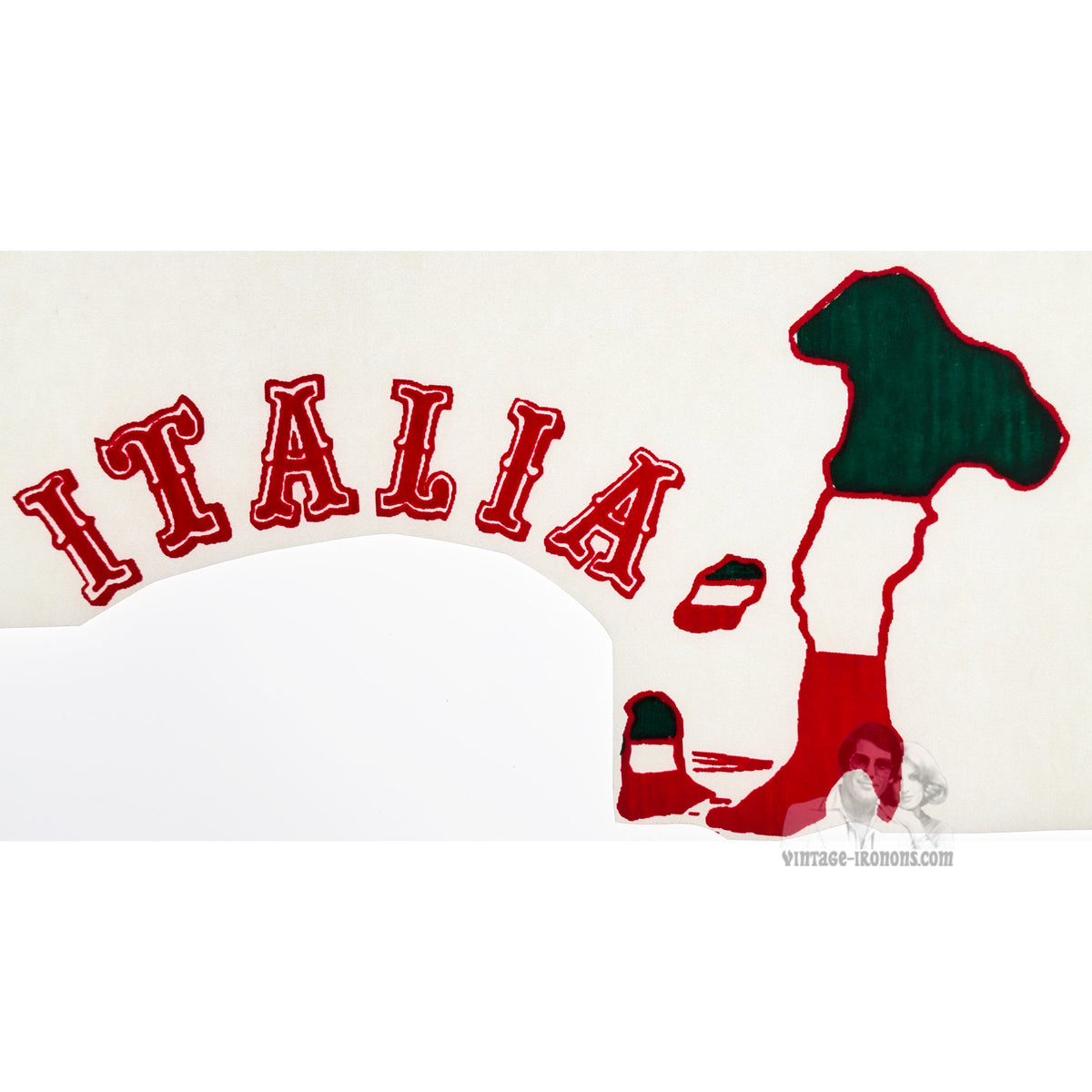 Italia Vintage Iron On Heat Transfer
