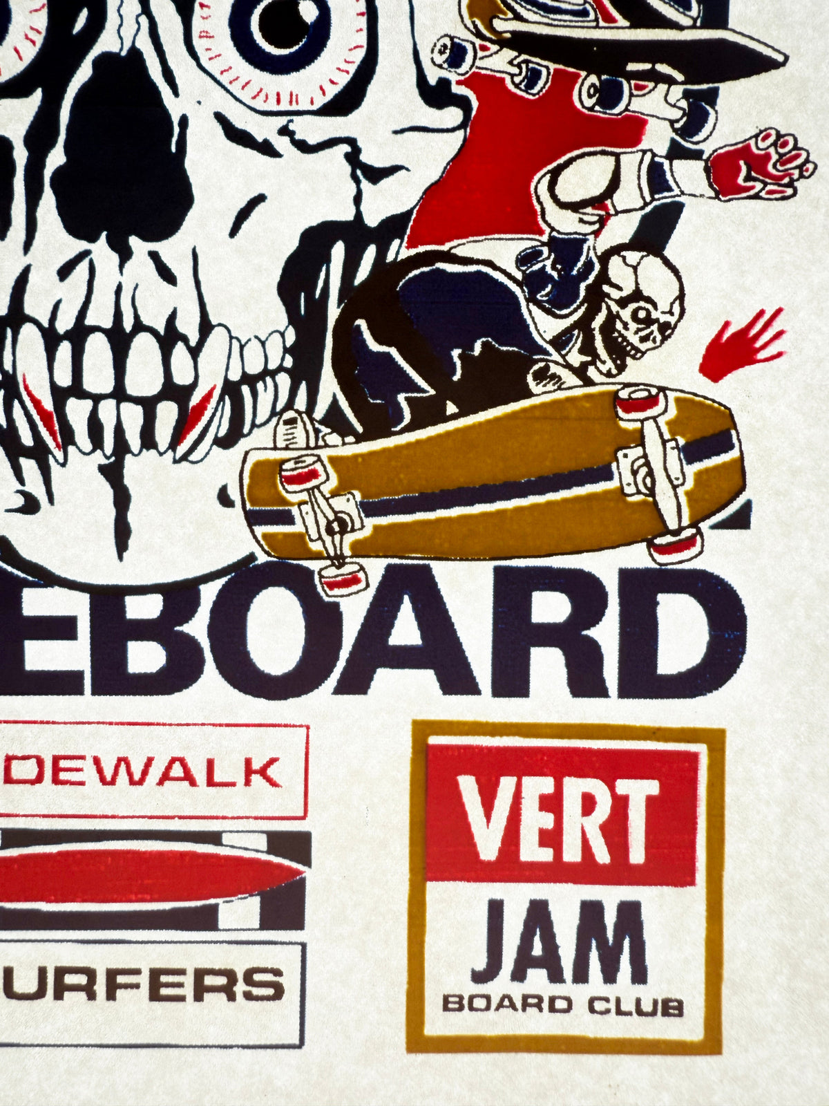 Streetstyle Skateboard Vintage Iron On Heat Transfer