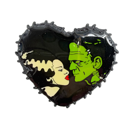 We Belong Dead Heart Enamel Pin