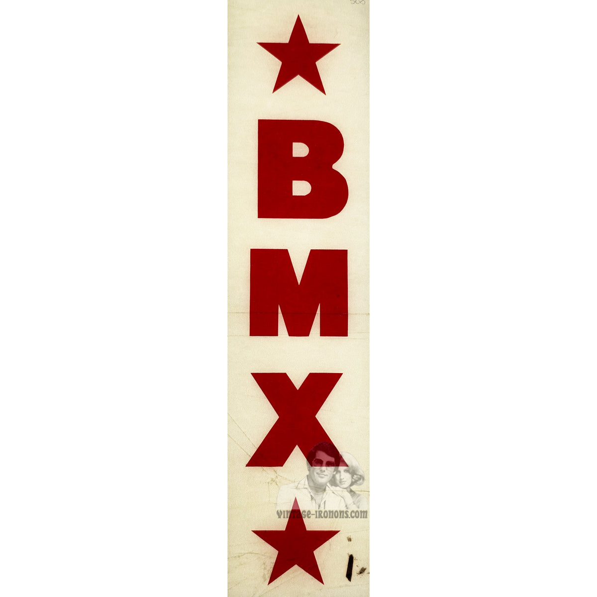 BMX Vintage Iron On Heat Transfer