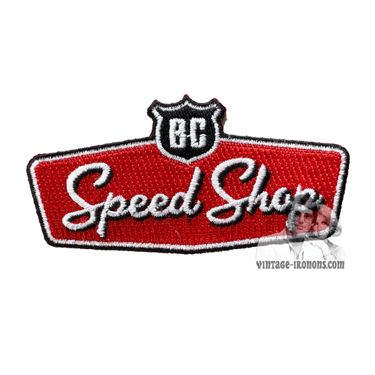 BC Speed Shop Logo Patch