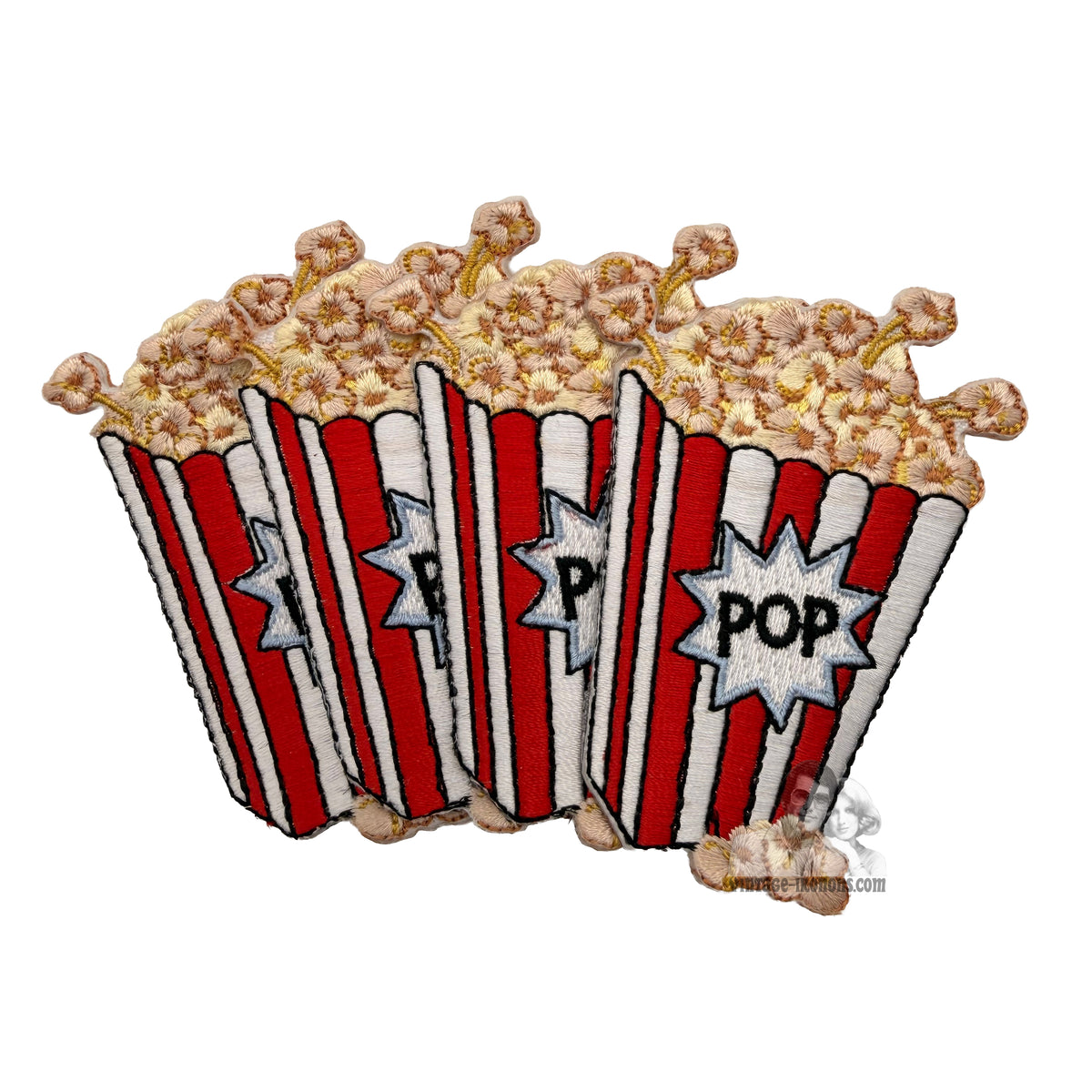 Pop Popcorn Bucket Patch