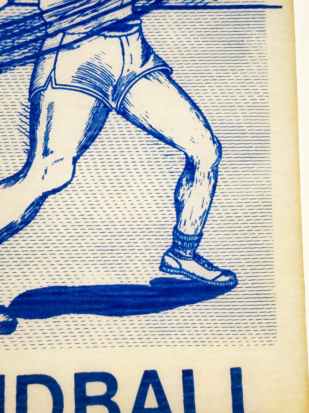 Handball Vintage Iron On Heat Transfer