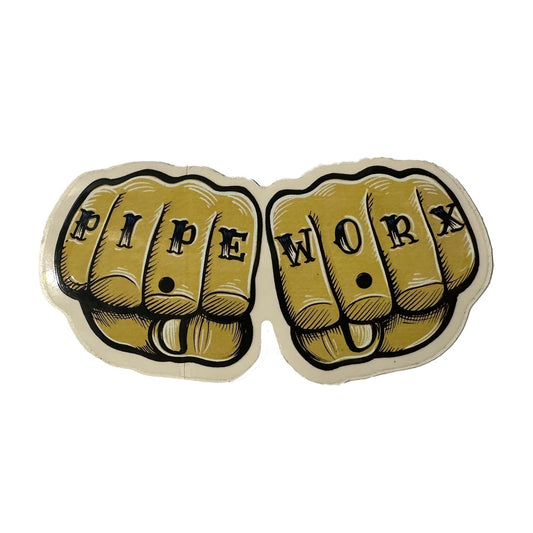 Pipe Worx Knuckle Tattoo Sticker