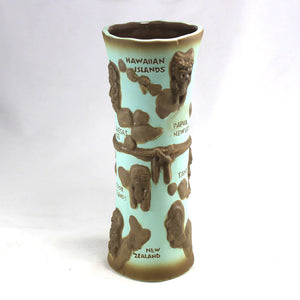 "Discovery!" Polynesia Map Tiki Mug