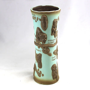 "Discovery!" Polynesia Map Tiki Mug