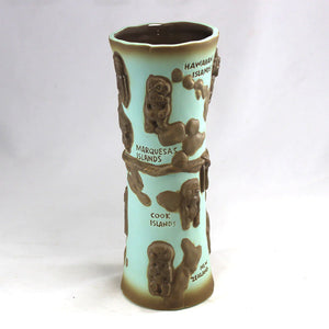 "Discovery!" Polynesia Map Tiki Mug