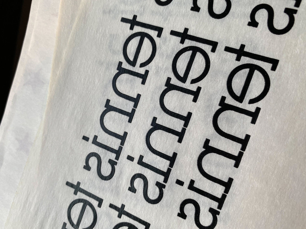 Tennis in Black  Vintage Iron On Heat Transfer