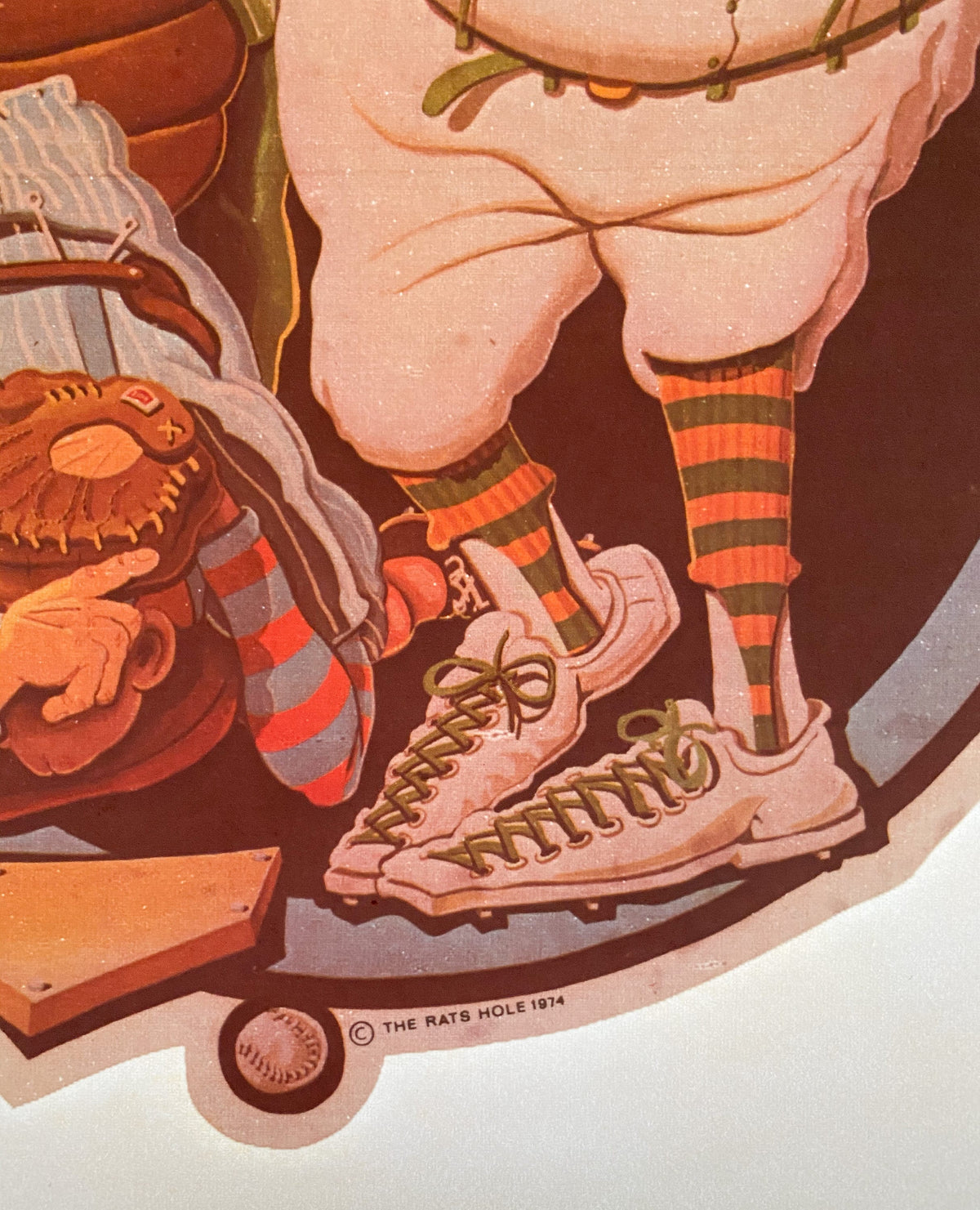 Mudville Baseball Vintage Iron On Heat Transfer