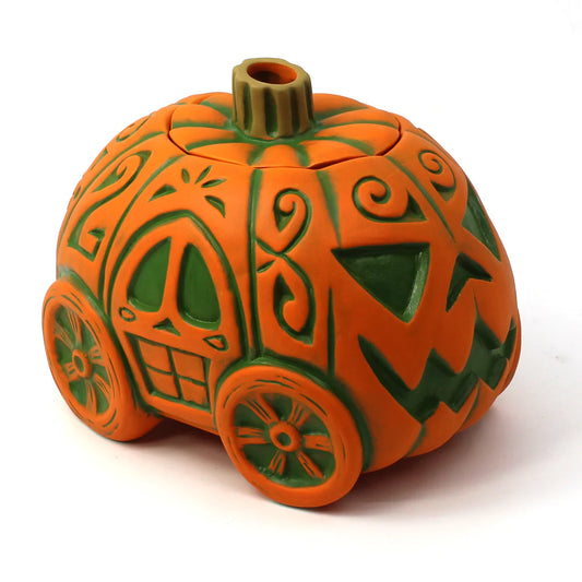 Pumpkin Buggy Lidded Tiki Mug