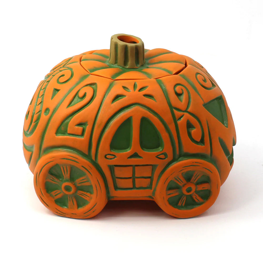 Pumpkin Buggy Lidded Tiki Mug