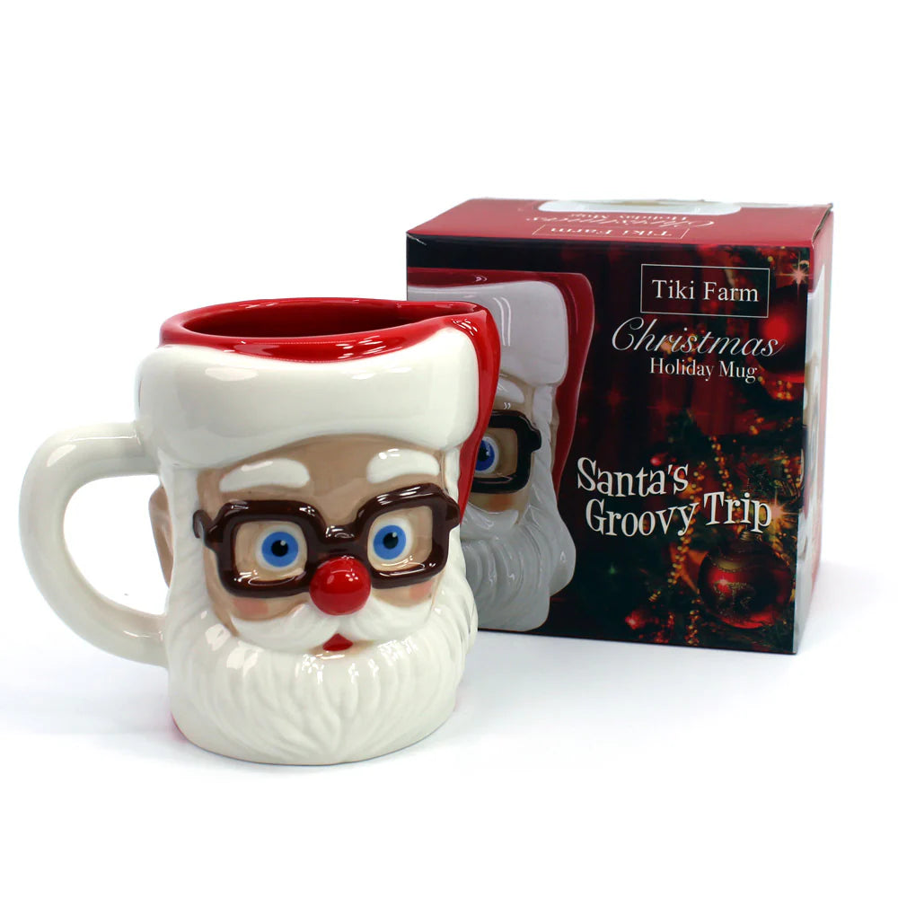Santa's Groovy Trip Mug