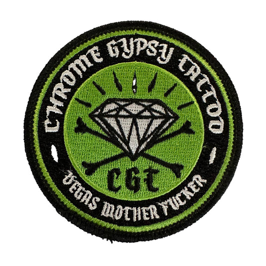 Chrome Gypsy Tattoo Shop Patch