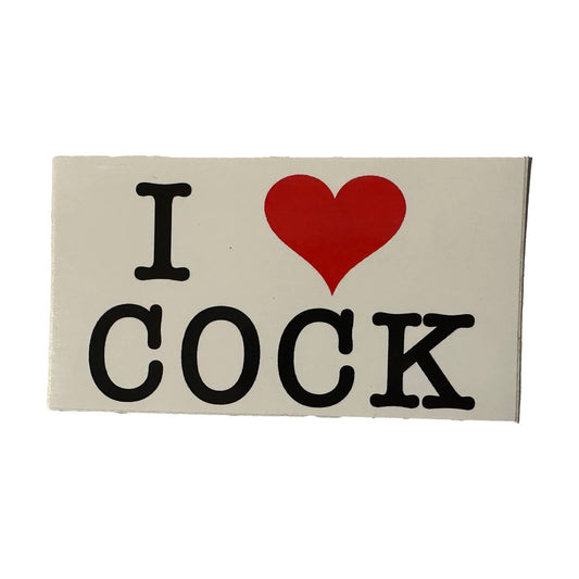 I Heart Chicken Sticker