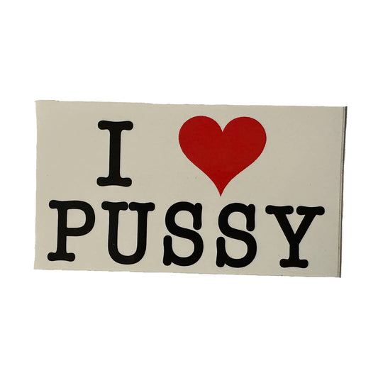 I Heart Cat Sticker