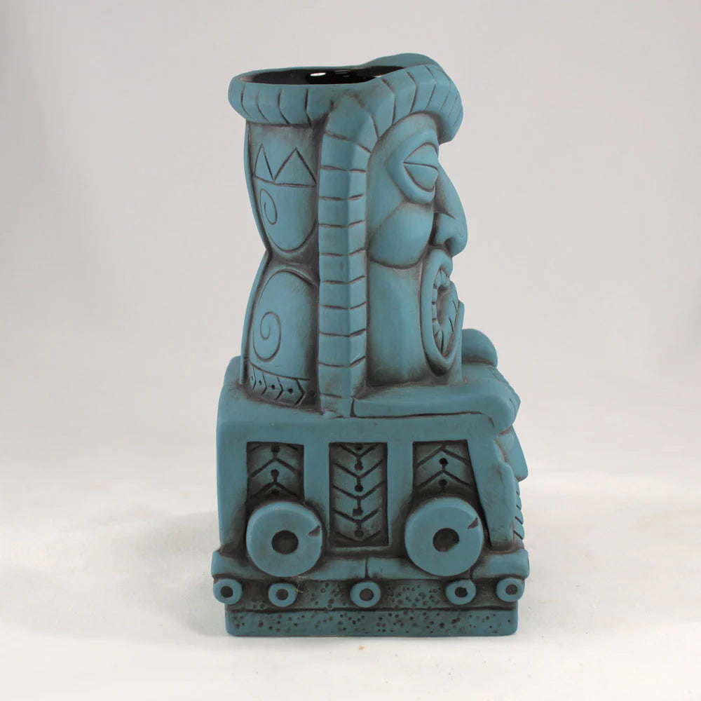 Tropical Thunder Express Tiki Mug, Blue Lono