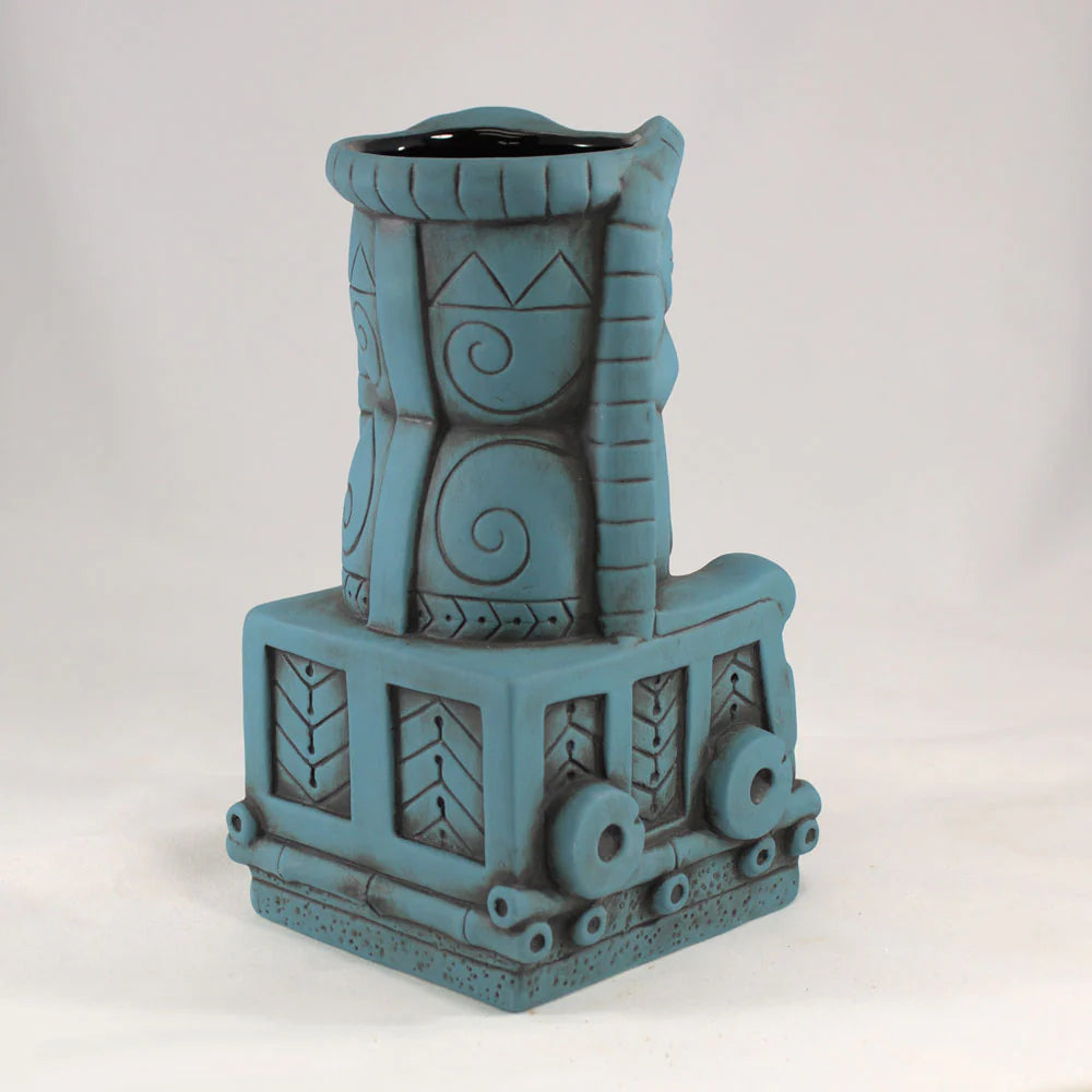 Tropical Thunder Express Tiki Mug, Blue Lono