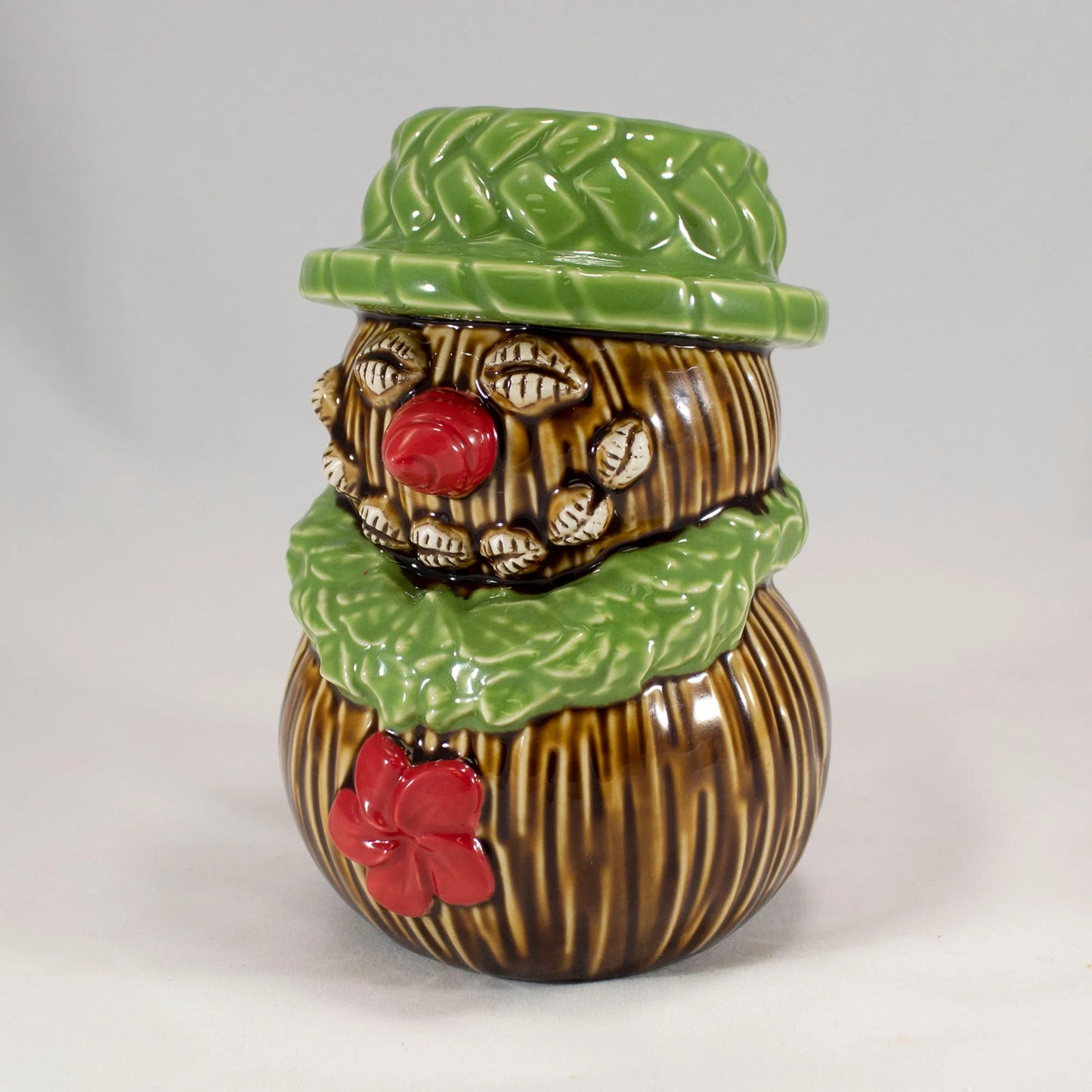 Coconut Snowman Tiki Mug