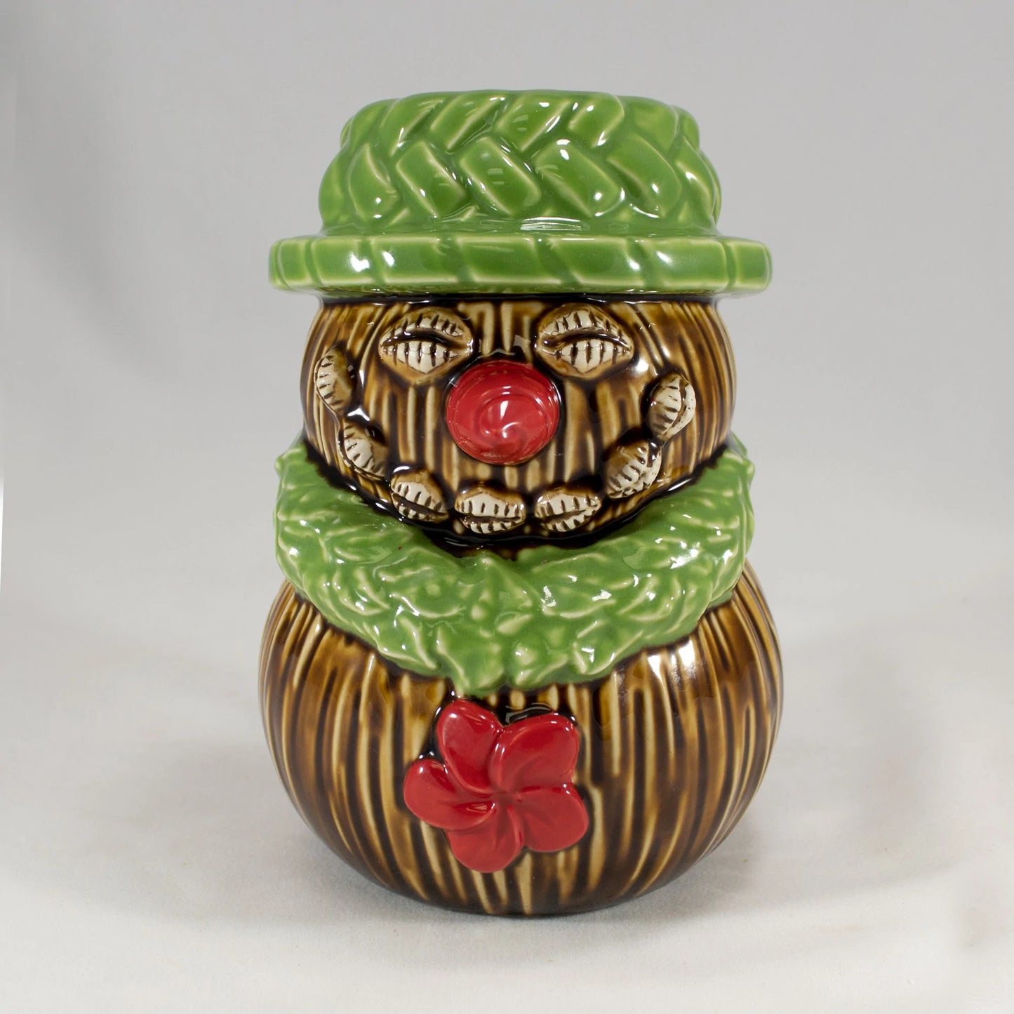 Coconut Snowman Tiki Mug