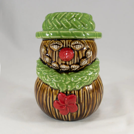 Coconut Snowman Tiki Mug