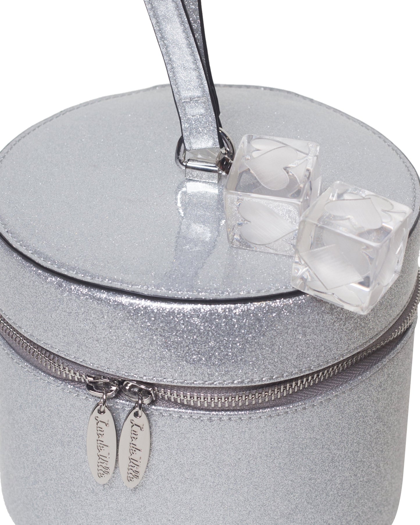 Mini Taylor Hat Box Silver Thunderstruck Sparkle