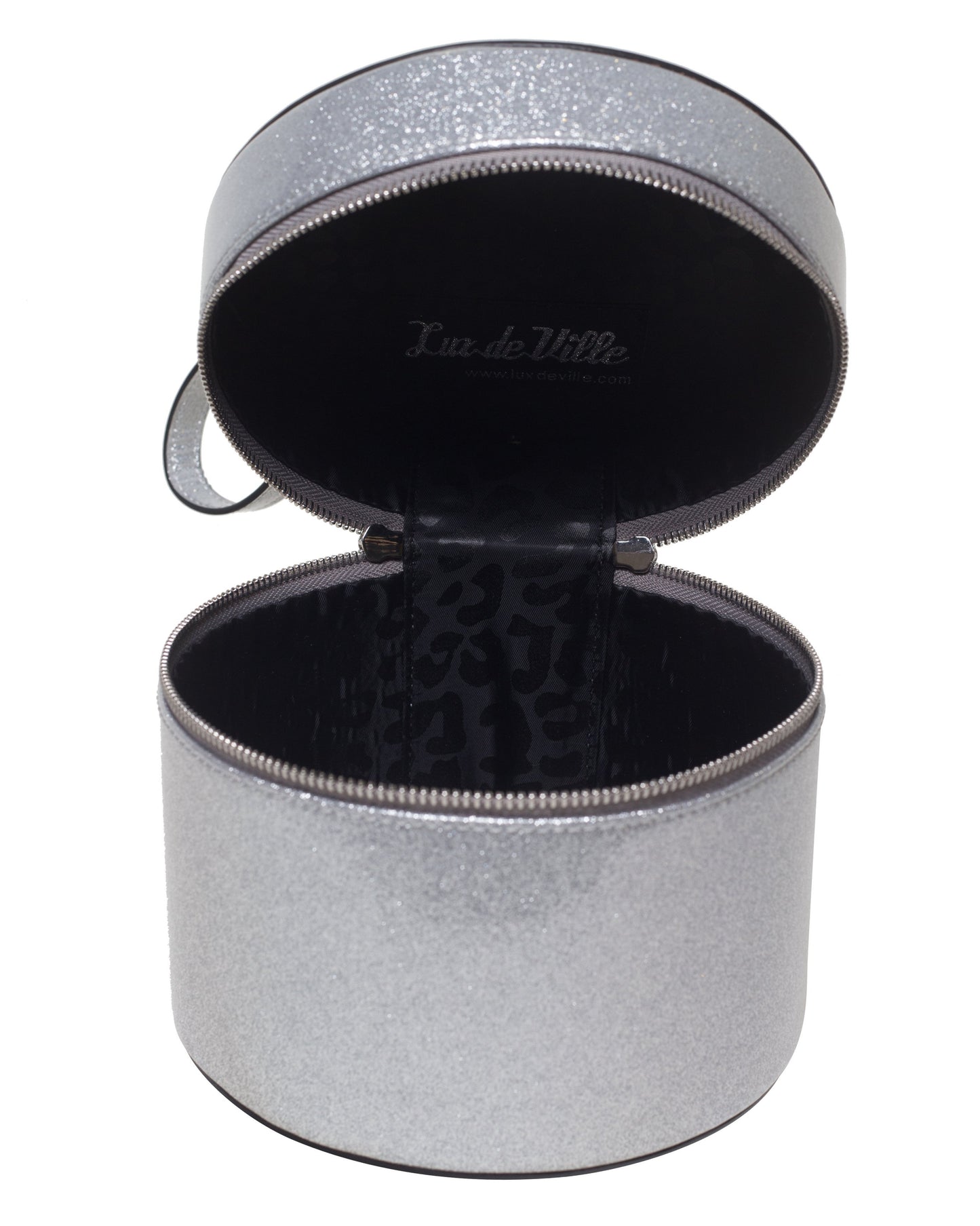 Mini Taylor Hat Box Silver Thunderstruck Sparkle