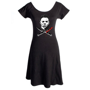 Michael Myers Knives Skater Dress
