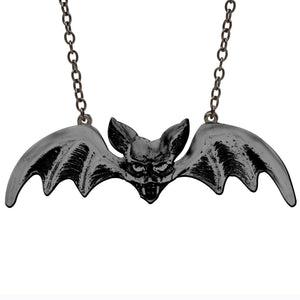 Bat Pendant Black
