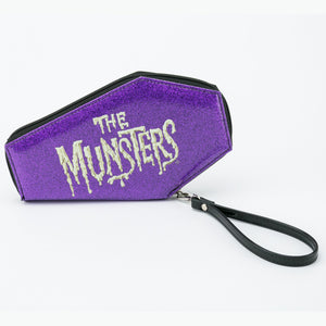 Munsters Family Glitter Coffin Wallet
