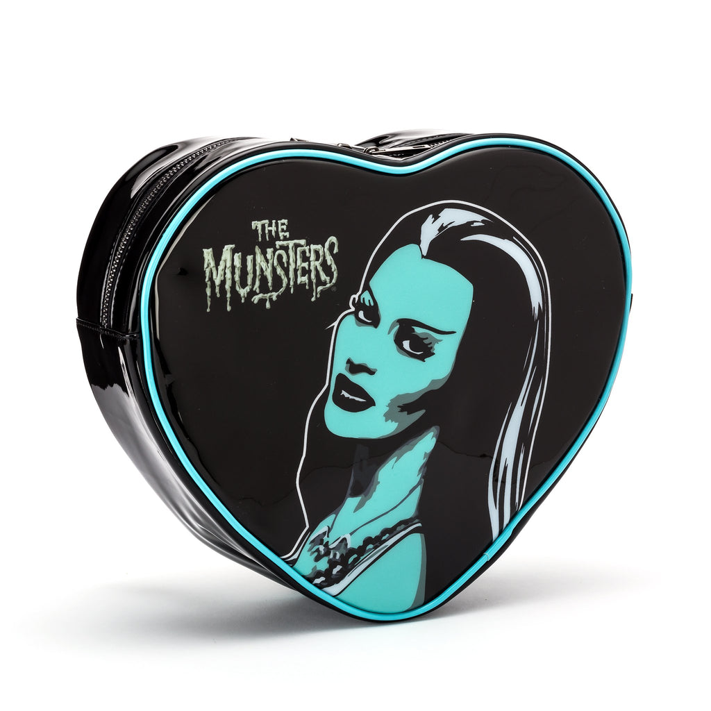 Lily Munster Mini Heart Shaped Backpack