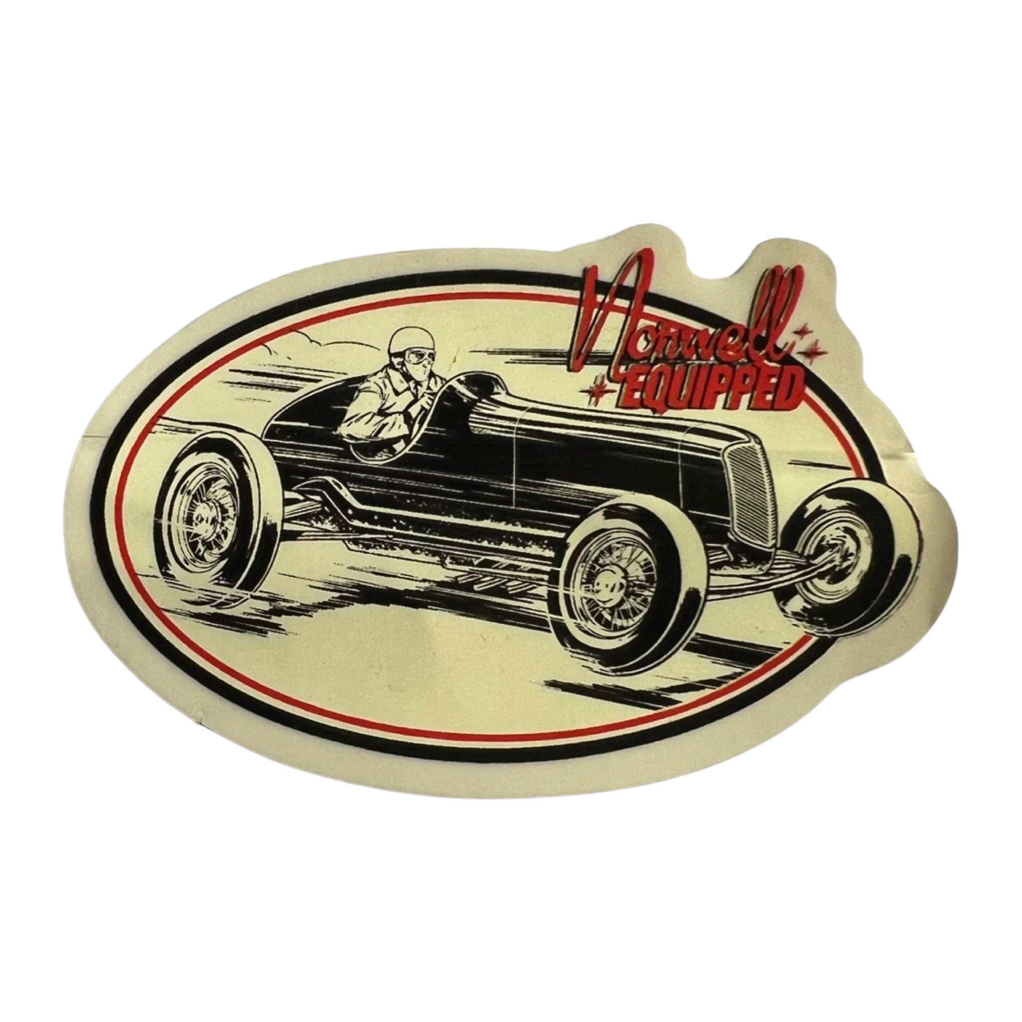 Norwell Equipped Roadster Sticker