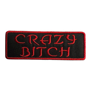 Crazy Bitch Vintage Patch