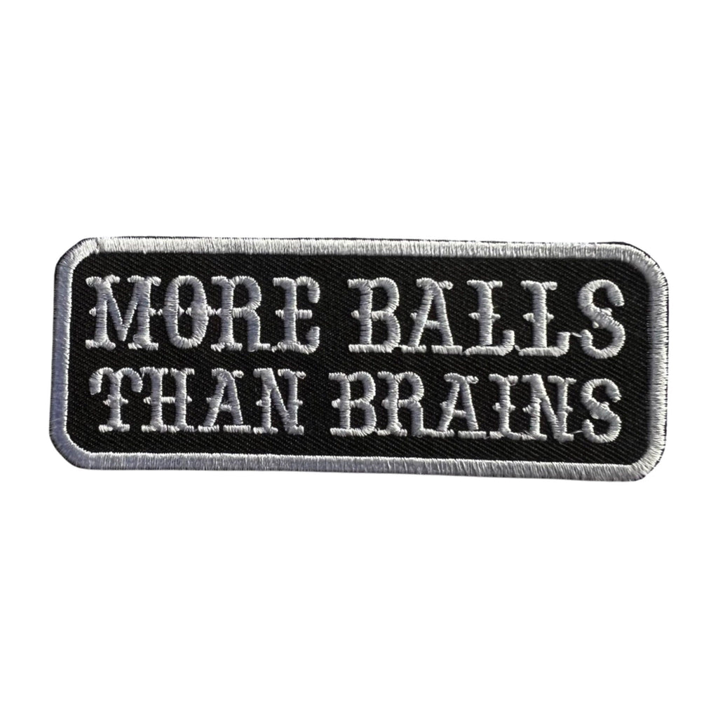 More Balls Than Brains Patch