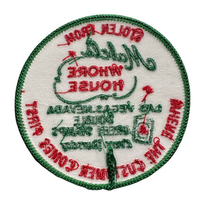 Red & Green Stolen From Mabel's Whore House Vintage Patch - 3.5" Round