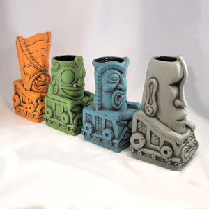 Tropical Thunder Express Tiki Mug Set