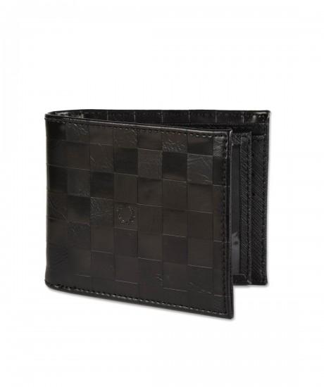Checkerboard Embossed Multiflip Wallet
