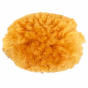 Yarn Pom-Pom Hairclip - Orange