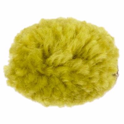 Yarn Pom-Pom Hairclip - Green