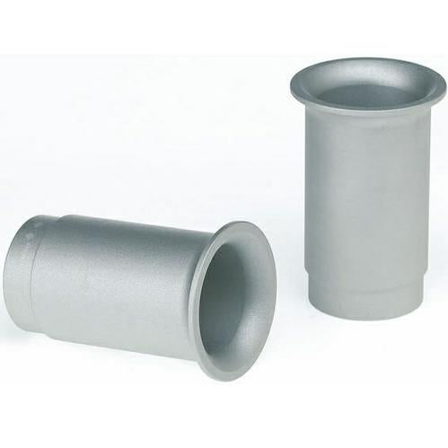 Silver 4 Aces Trumpet Exhaust Tips