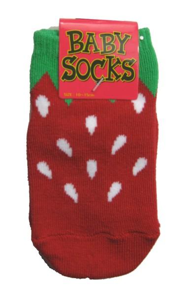 Strawberry Baby Socks