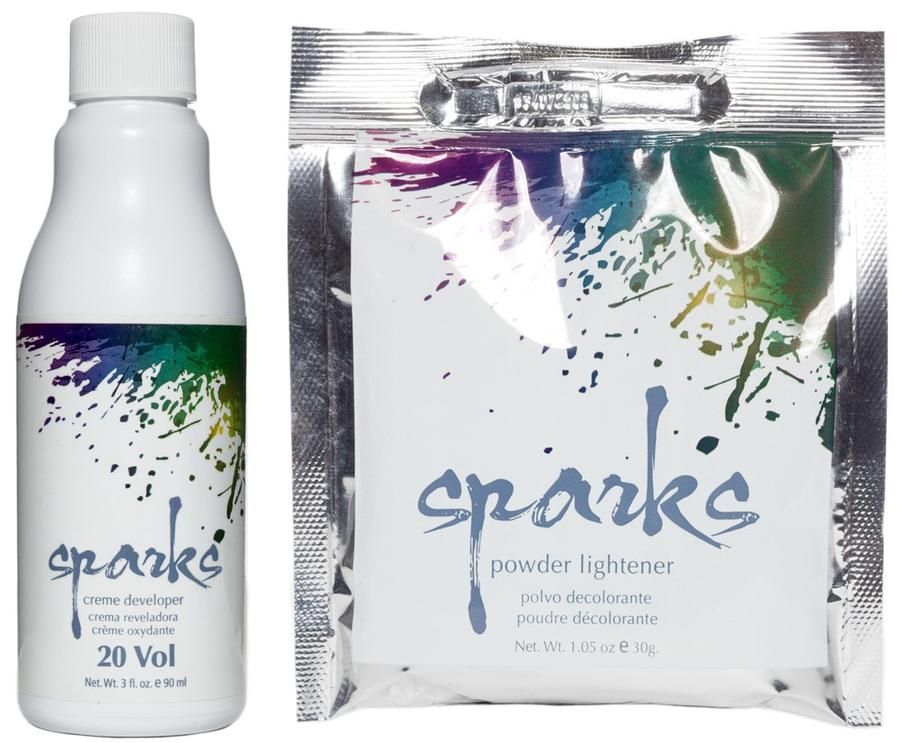 Hair Bleach and 20 Volume Creme Developer