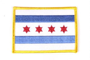 Chicago Flag Patch