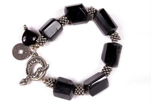 Black Onyx Serpent Bracelet